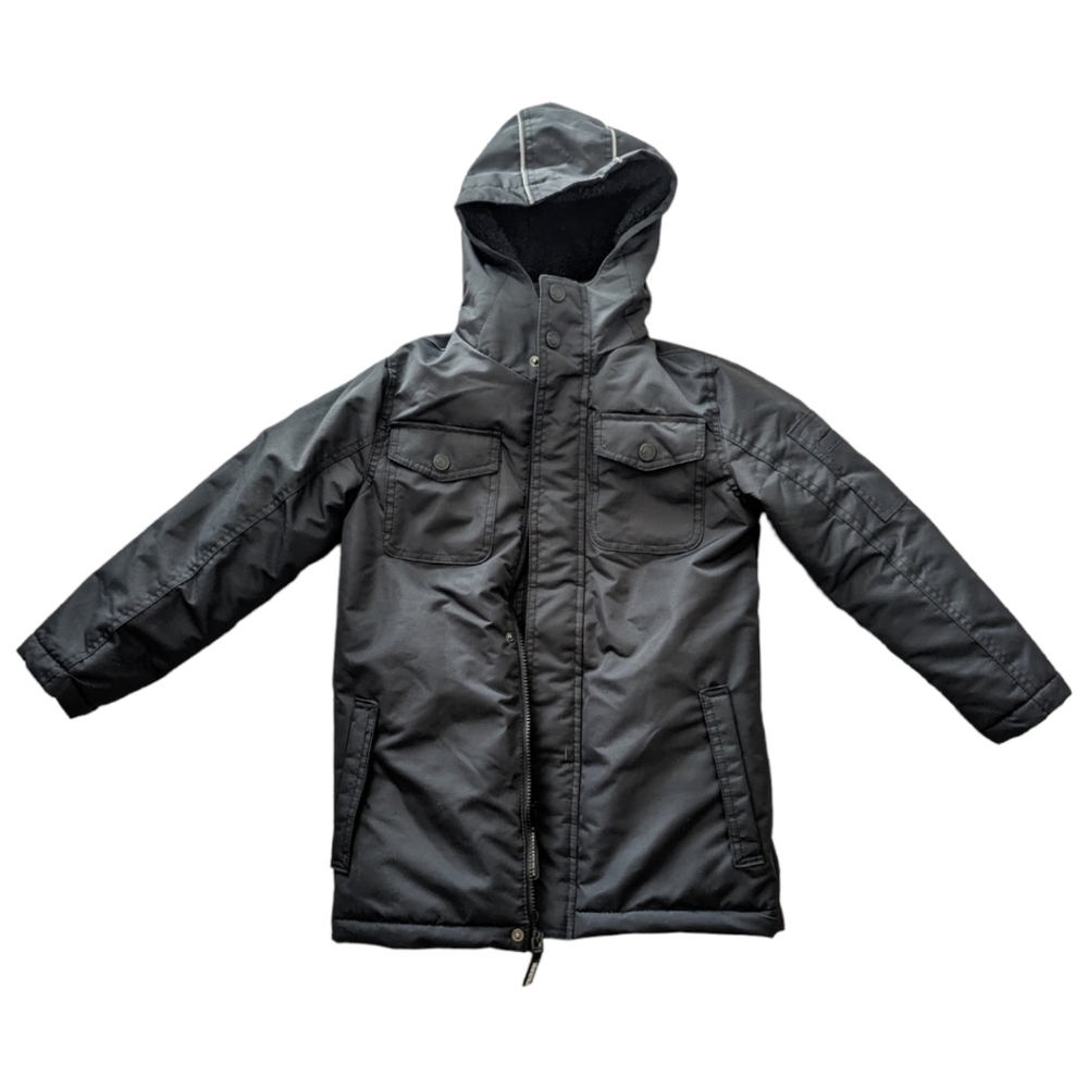 Urban Republic Black Winter Coat Jacket Boys size 8 Small